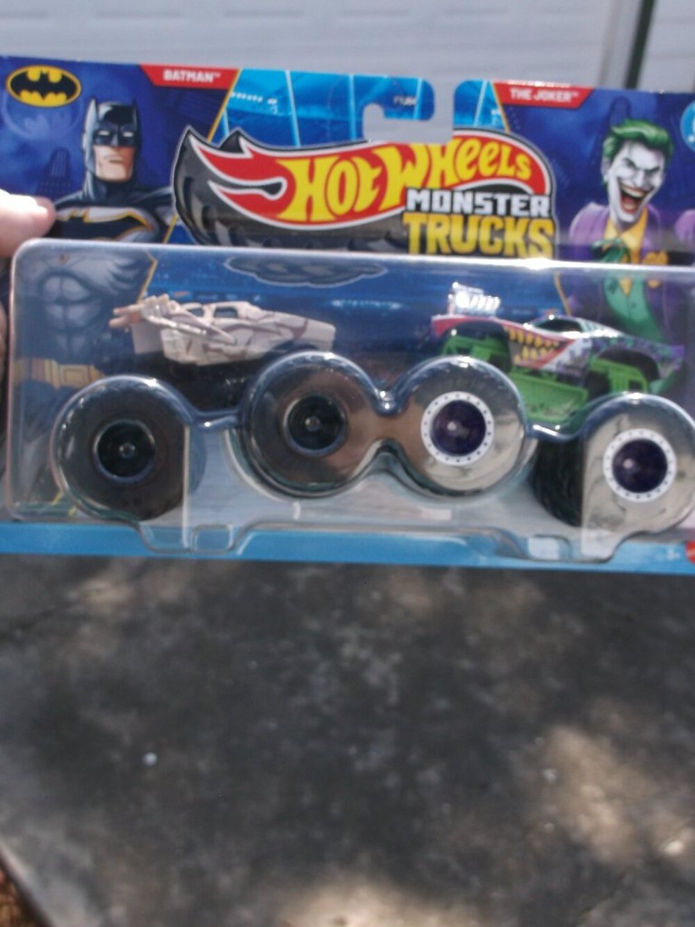 NWT Hot Wheels Monster Trucks – Batman Camo & Joker Dual Pack